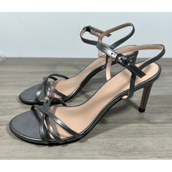Stuart Weitzman Starla Metallic
Leather Sandal 8.5 - Picture 4 of 10